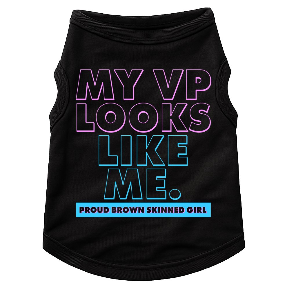 My VP Looks Like Me Proud Brown Skinned Girl Doggie Tank