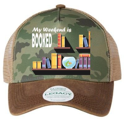 My Weekend Is Booked Legacy Tie Dye Trucker Hat