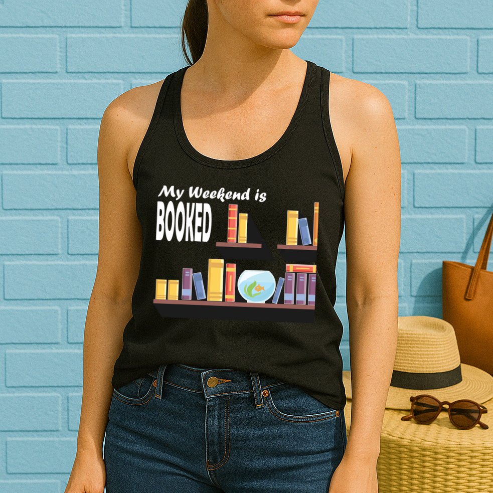 My Weekend Is Booked Womens Tank Top
