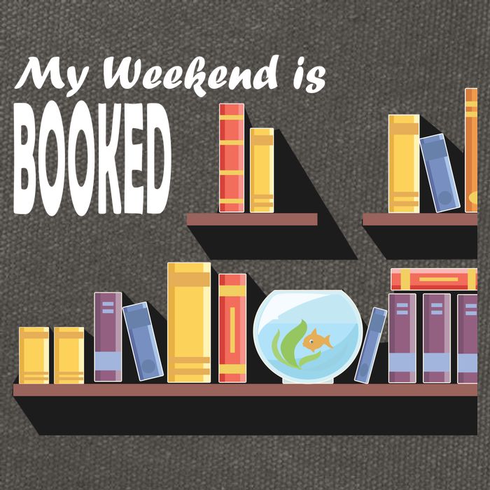 My Weekend Is Booked Cotton Canvas Backpack