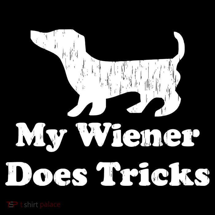My Wiener Does Tricks Flexfit Unipanel Trucker Cap