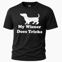 My Wiener Does Tricks Cooling Performance Crew T-Shirt