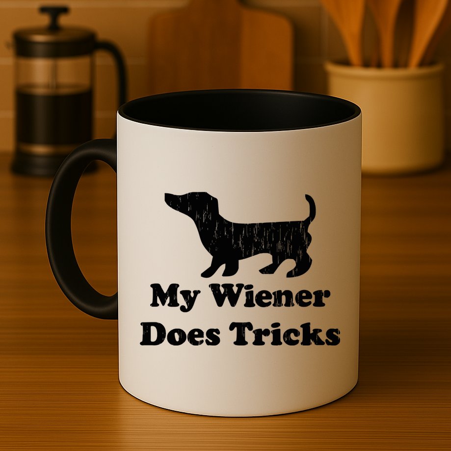 My Wiener Does Tricks Mug