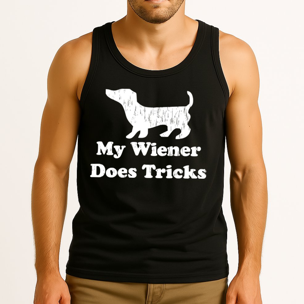 My Wiener Does Tricks Tank Top