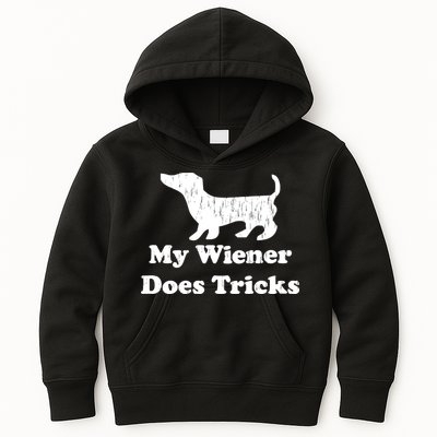 My Wiener Does Tricks Kids Hoodie