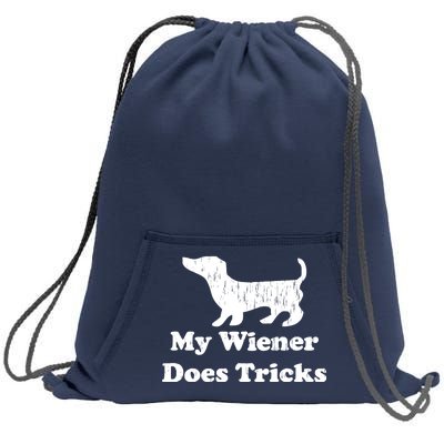 My Wiener Does Tricks Sweatshirt Cinch Pack Bag