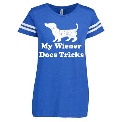 My Wiener Does Tricks Enza Ladies Jersey Football T-Shirt