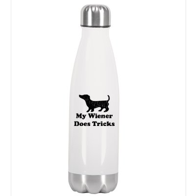 My Wiener Does Tricks Stainless Steel Insulated Water Bottle