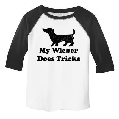 My Wiener Does Tricks Toddler Fine Jersey T-Shirt