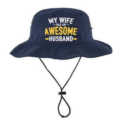 My Wife Has An Awesome Husband  Bucket Hat