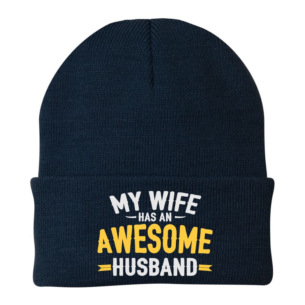 My Wife Has An Awesome Husband  Beanie