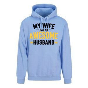 My Wife Has An Awesome Husband  Unisex Surf Hoodie