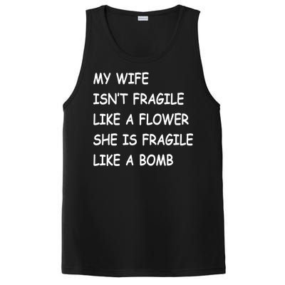 My Wife Isn't Fragile  PosiCharge Competitor Tank