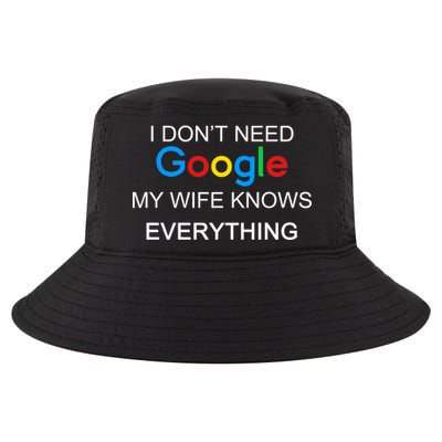 My Wife Knows Everything Funny Cool Comfort Performance Bucket Hat