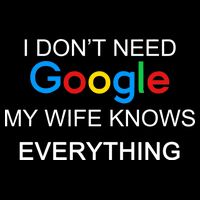 My Wife Knows Everything Funny Cooling Performance Crew T-Shirt