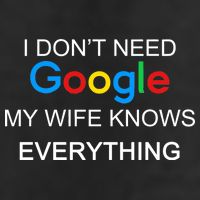 My Wife Knows Everything Funny Adult Drive Performance Visor