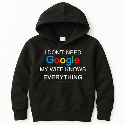 My Wife Knows Everything Funny Kids Hoodie