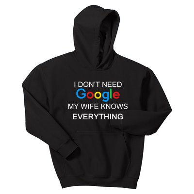 My Wife Knows Everything Funny Kids Hoodie