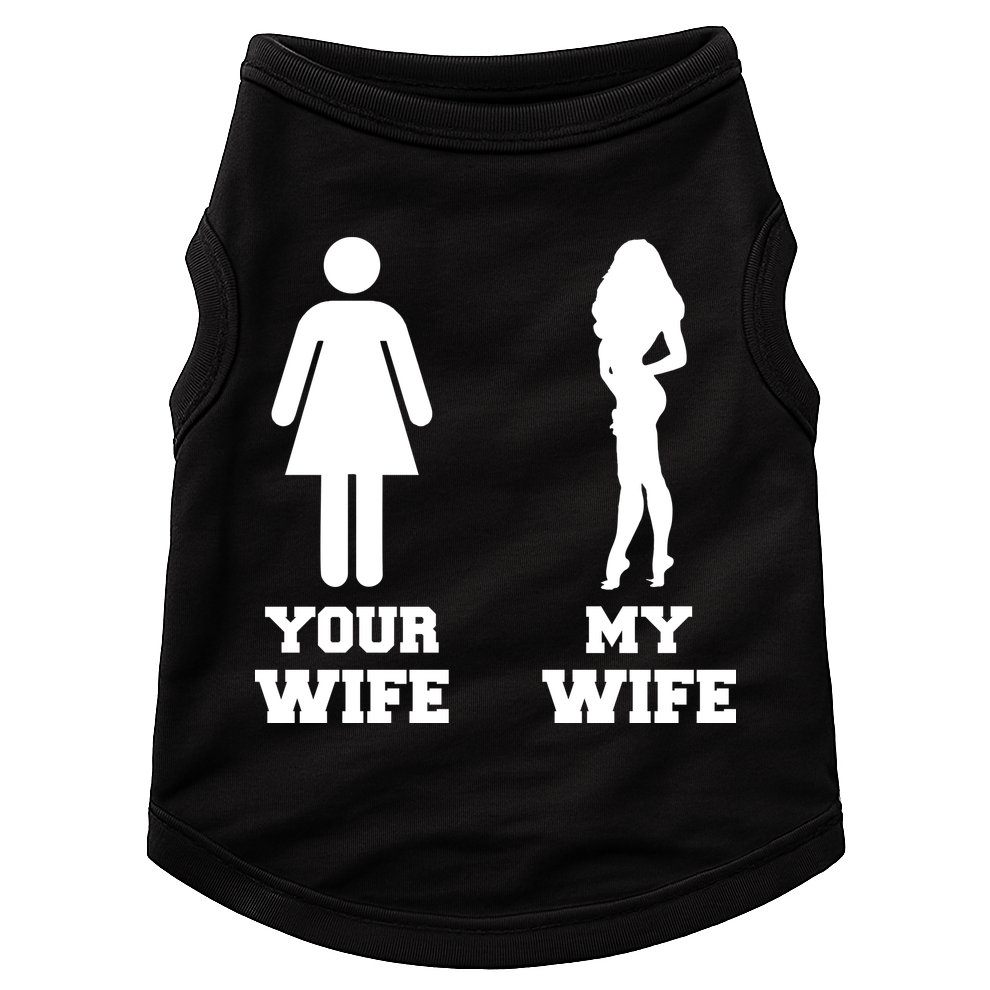 My Wife Your Wife Doggie Tank