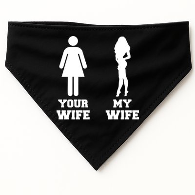 My Wife Your Wife USA-Made Doggie Bandana