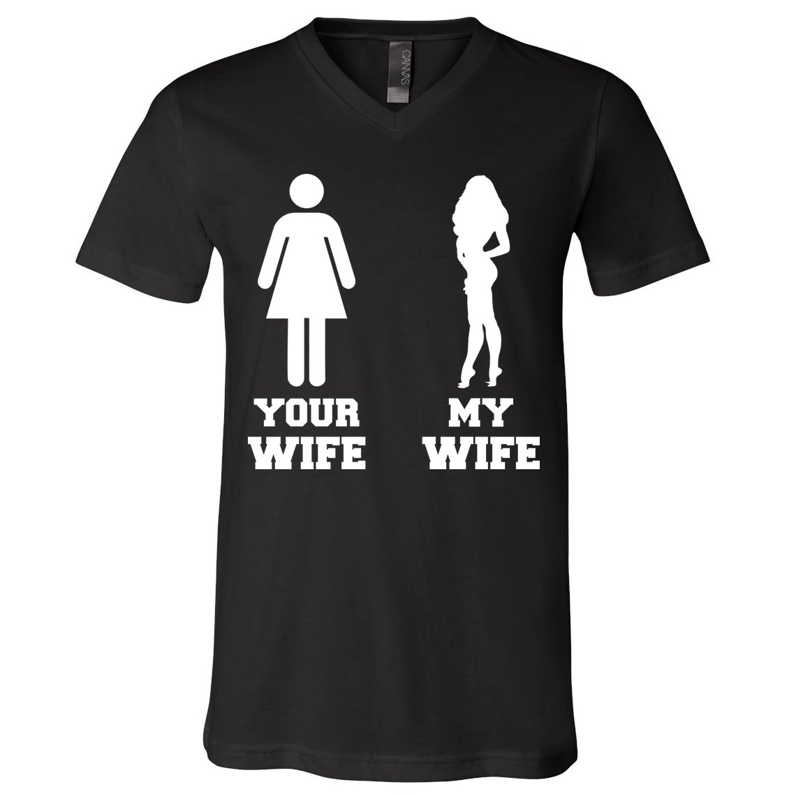 My Wife Your Wife V-Neck T-Shirt