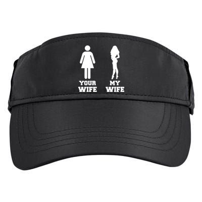 My Wife Your Wife Adult Drive Performance Visor