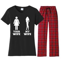 My Wife Your Wife Women's Flannel Pajama Set