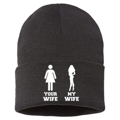 My Wife Your Wife Sustainable Knit Beanie