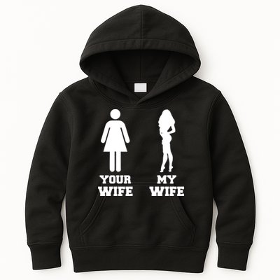 My Wife Your Wife Kids Hoodie
