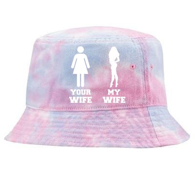 My Wife Your Wife Tie-Dyed Bucket Hat