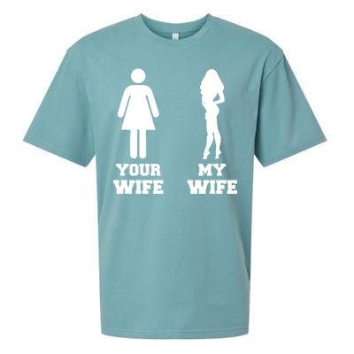 My Wife Your Wife Sueded Cloud Jersey T-Shirt