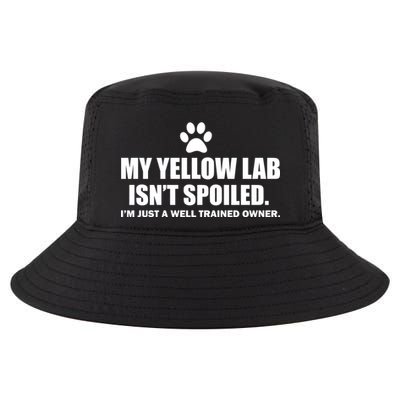 My Yellow Lab Isn't Spoiled Cool Comfort Performance Bucket Hat