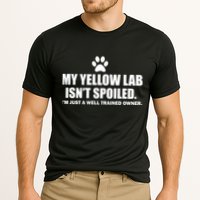 My Yellow Lab Isn't Spoiled Performance Shirt
