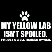 My Yellow Lab Isn't Spoiled Toddler T-Shirt