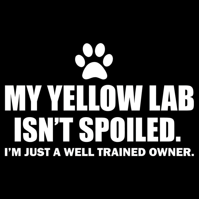 My Yellow Lab Isn't Spoiled Toddler T-Shirt