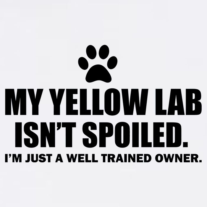My Yellow Lab Isn't Spoiled Garment-Dyed Sweatshirt