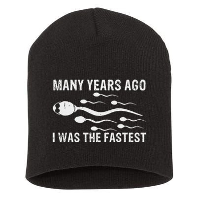 Many Years Ago I Was The Fastest Short Acrylic Beanie