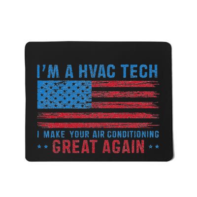 Make Your Air Conditioning Great Again Funny Hvac Tech Mousepad