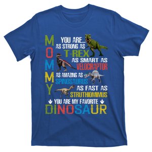 Mommy You Are As Strong As Dinosaur Rex Mama Mother's Day Gift T-Shirt