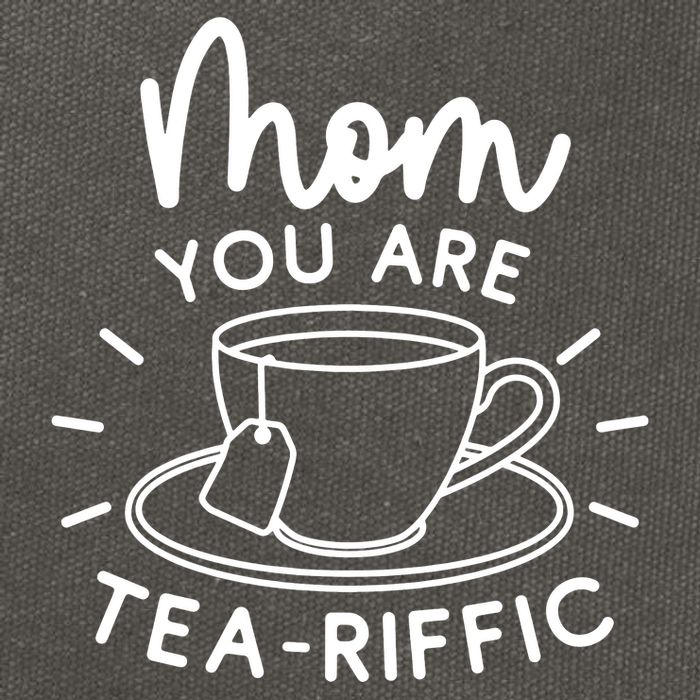 Mom You Are Tea Riffic Cotton Canvas Backpack