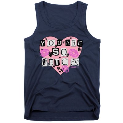 Mean You Are So Fetch Valentine's Day Heart Tank Top