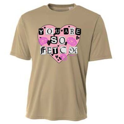 Mean You Are So Fetch Valentine's Day Heart Cooling Performance Crew T-Shirt