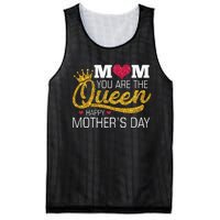 Mom You Are The Queen Mesh Reversible Basketball Jersey Tank