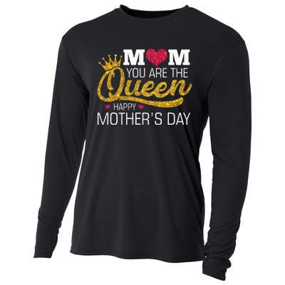 Mom You Are The Queen Cooling Performance Long Sleeve Crew