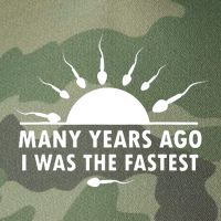 Many Years Ago I Was The Fastest Funny Sarcastic Legacy Tie Dye Trucker Hat