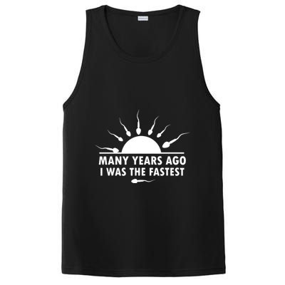 Many Years Ago I Was The Fastest Funny Sarcastic PosiCharge Competitor Tank