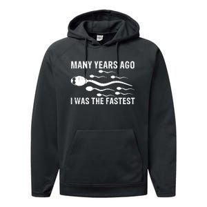 Many Years Ago I Was The Fastest Performance Fleece Hoodie