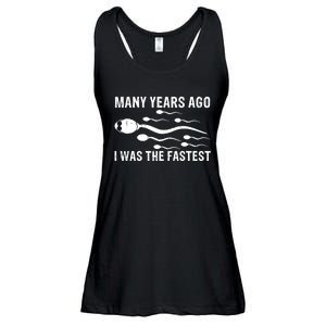 Many Years Ago I Was The Fastest Ladies Essential Flowy Tank