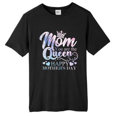 Mom You Are The Queen Happy Mothers Day Love Respect Great Gift Tall Fusion ChromaSoft Performance T-Shirt