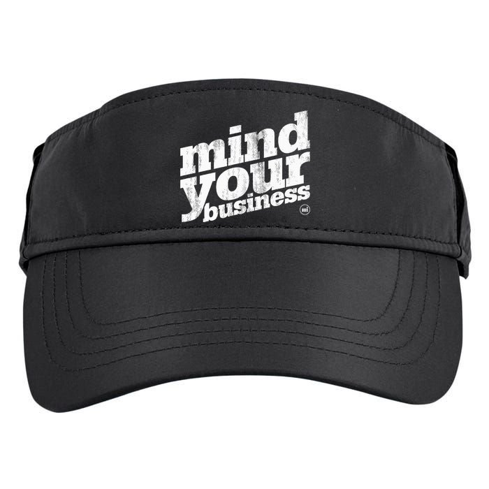 Mind Your Business Adult Drive Performance Visor